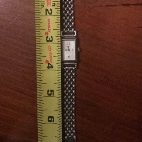 Ladies $295 Coach 0820 Madison Tank Stainless Steel Swiss Mvmt Watch - Picture 5 of 5